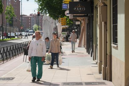 El paseo del Hospital Militar en la actualidad
