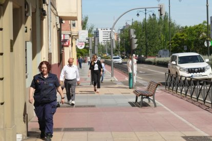 El paseo del Hospital Militar en la actualidad