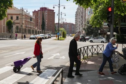 El paseo del Hospital Militar en la actualidad