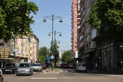 El paseo del Hospital Militar en la actualidad
