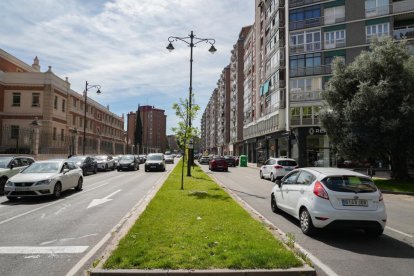 El paseo del Hospital Militar en la actualidad