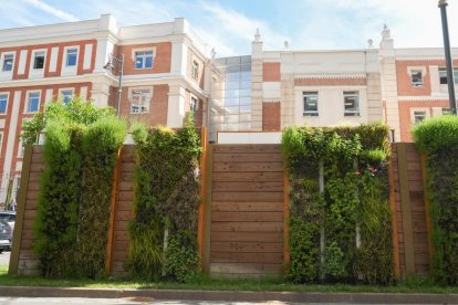 El paseo del Hospital Militar en la actualidad