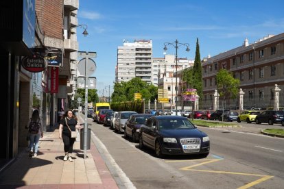 El paseo del Hospital Militar en la actualidad