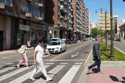 El paseo del Hospital Militar en la actualidad