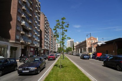 El paseo del Hospital Militar en la actualidad