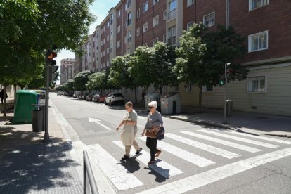 El paseo del Hospital Militar en la actualidad