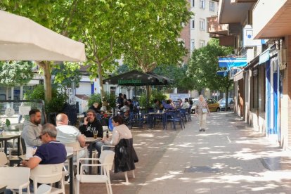 El paseo del Hospital Militar en la actualidad
