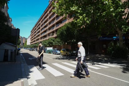 El paseo del Hospital Militar en la actualidad