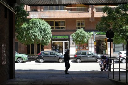 El paseo del Hospital Militar en la actualidad