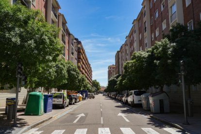 El paseo del Hospital Militar en la actualidad