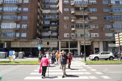 El paseo del Hospital Militar en la actualidad