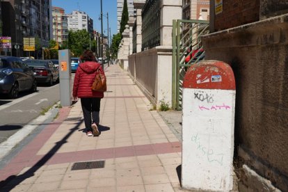 El paseo del Hospital Militar en la actualidad