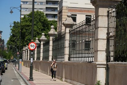 El paseo del Hospital Militar en la actualidad
