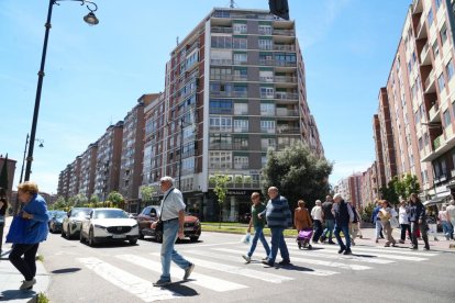 El paseo del Hospital Militar en la actualidad