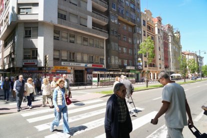 El paseo del Hospital Militar en la actualidad