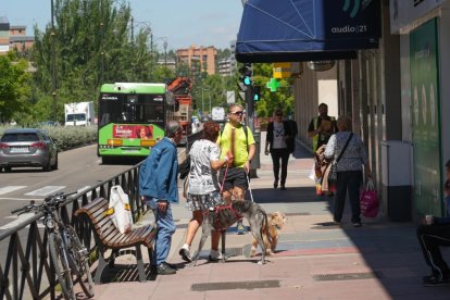 El paseo del Hospital Militar en la actualidad