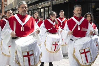 Imagen de la procesión de la Virgen de la Alegría