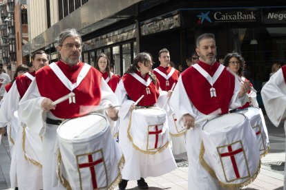 Imagen de la procesión de la Virgen de la Alegría