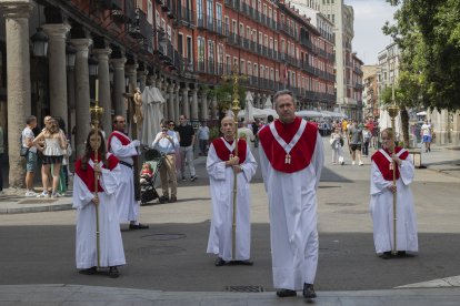Imagen de la procesión de la Virgen de la Alegría