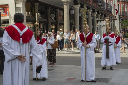 Imagen de la procesión de la Virgen de la Alegría