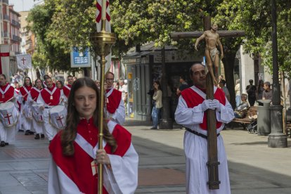 Imagen de la procesión de la Virgen de la Alegría