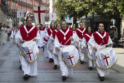 Imagen de la procesión de la Virgen de la Alegría