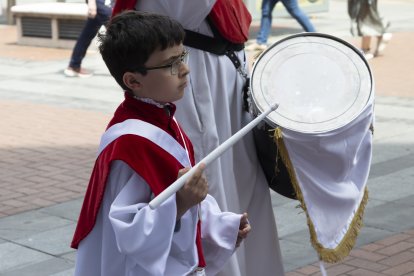 Imagen de la procesión de la Virgen de la Alegría