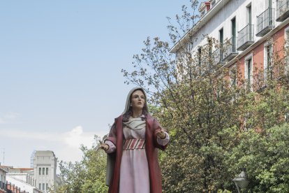 Imagen de la procesión de la Virgen de la Alegría