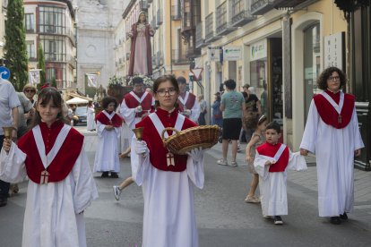 Imagen de la procesión de la Virgen de la Alegría