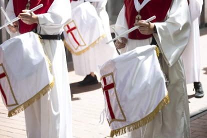Imagen de la procesión de la Virgen de la Alegría