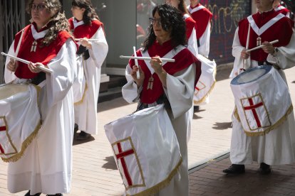 Imagen de la procesión de la Virgen de la Alegría