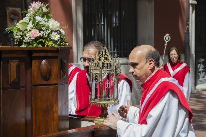 Imagen de la procesión de la Virgen de la Alegría