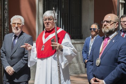 Imagen de la procesión de la Virgen de la Alegría