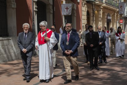 Imagen de la procesión de la Virgen de la Alegría