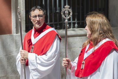 Imagen de la procesión de la Virgen de la Alegría