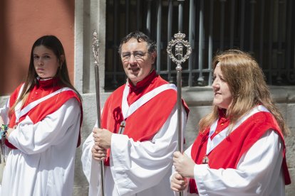 Imagen de la procesión de la Virgen de la Alegría
