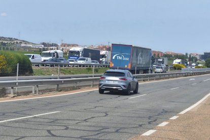 Retenciones por las obras de la A-62.