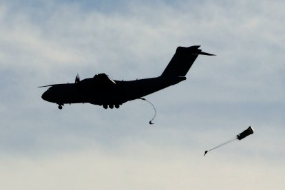 Paracaidismo de vértigo en la Base de Villanubla