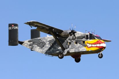 Paracaidismo de vértigo en la Base de Villanubla