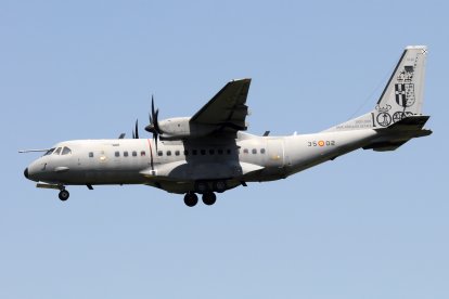 Paracaidismo de vértigo en la Base de Villanubla