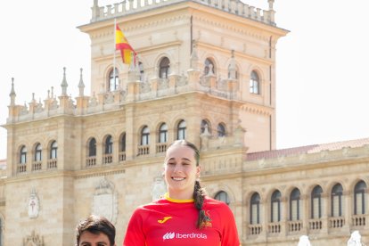 Capitanes de las selecciones internacionales de Seven Rugby en la Plaza Zorrilla.