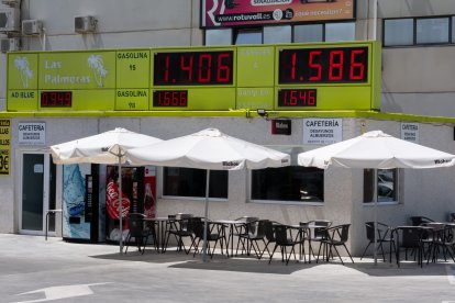 Precio del diésel y la gasolina en gasolineras de Valladolid
