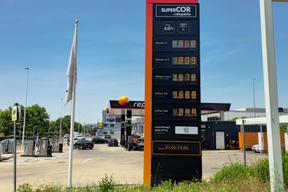 Precio del diésel y la gasolina en gasolineras de Valladolid