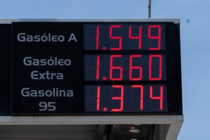 Precio del diésel y la gasolina en gasolineras de Valladolid