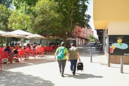 Calle Espanta en la actualidad