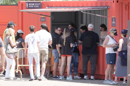 Público en el SVNS Rugby Series en el Estadio José Zorrilla.