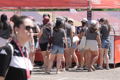 Público en el SVNS Rugby Series en el Estadio José Zorrilla.