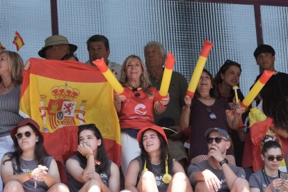 Público en el SVNS Rugby Series en el Estadio José Zorrilla.