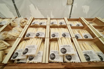 Feria del Espárrago y la Artesanía de Tudela en Valladolid.