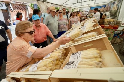 Feria del Espárrago y la Artesanía de Tudela en Valladolid.